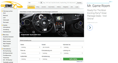 Desktop Screenshot of carstart.de